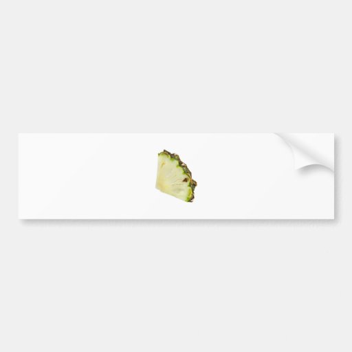 Slice of pineapple bumper stickers