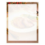 Sliced beef dinner personalized letterhead