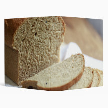 Sliced Bread photo 3 Ring Binder