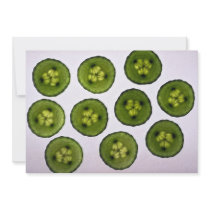 Sliced Cucumbers Personalized Announcements