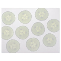 Sliced Cucumbers Letterhead Design