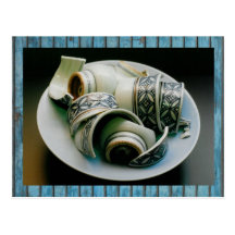 Sliced Tea Postcard