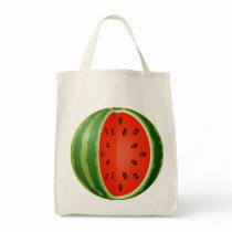SLICED WATERMELON CANVAS BAG