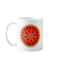 SLICED WATERMELON COFFEE MUG