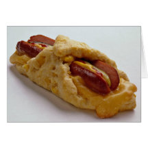 Sliced wiener card