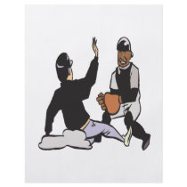 Sliding Into Home Plate Custom Flyer