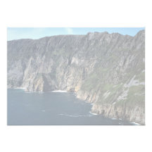 Slieve League Cliffs, County Donegal, Ireland Custom Invitations