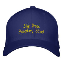 Sligo Creek Elementary School Embroidered Baseball Caps