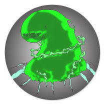 Slime Monster Stickers