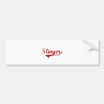 Slinger Wisconsin Classic Design Bumper Stickers