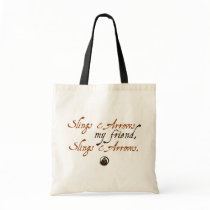 Slings and Arrows Canvas Bags