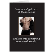 Slip Into Something Comfortable Cards