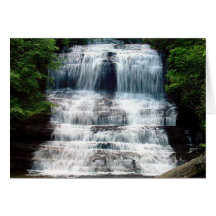 Slippery Witch Falls Greeting Card
