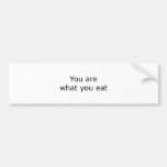 Slogan 2 - Black Bumper Stickers