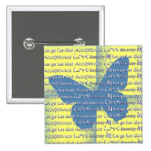 Slogan Butterfly Pins