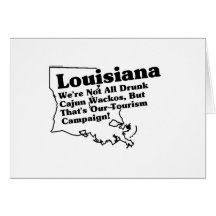 Slogan d'état de la Louisiane Carte De Vœux