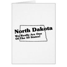Slogan d'état du Dakota du Nord Carte