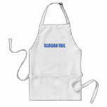 Slogan Fail aprons