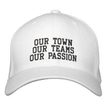 Slogan Hat - Flex Fit Embroidered Baseball Caps