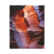 Slot Canyons Stretched Canvas Prints