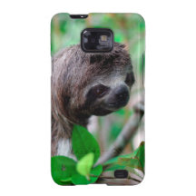Sloth in tree Nicaragua Galaxy S2 Cases