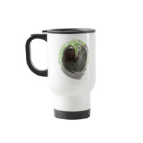 Sloth Photo Design Plastic Travel Mug