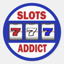 Slots Addict Stickers