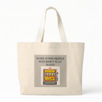 slots player casino gambler tote bag