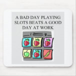slots player casino gambler mousepad