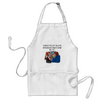 SLOTS player joke Apron