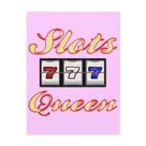 Slots Queen Post Cards