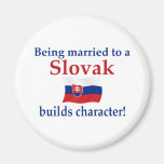 Slovak Builds Character Refrigerator Magnet