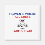 Slovak Chefs Fridge Magnets