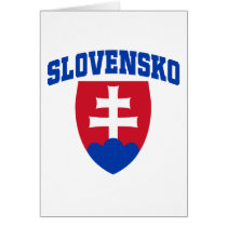 Slovak Emblem Greeting Cards