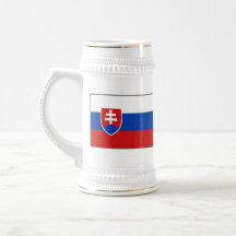Slovakia Flag ~ Map Mug