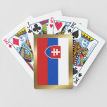Slovakia Flag Playing Cards