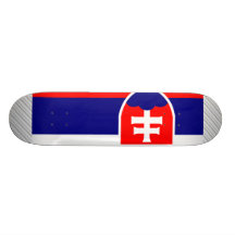 Slovakia Flag Skateboard Decks