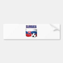 slovakia soccer football world cup 2010 bumper sticker