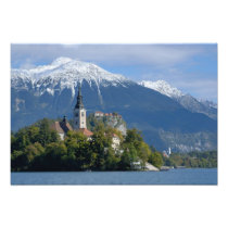 Slovenia, Bled, Lake Bled, Bled Island, Bled