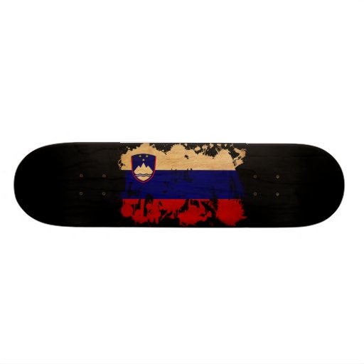 Slovenia Flag Skate Board Decks