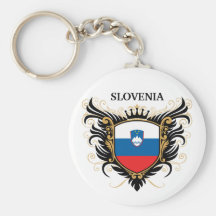 Slovenia [personalize] key chain