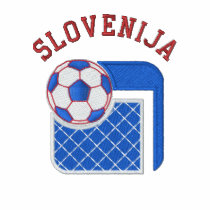 Slovenia Slovenija Soccer Embroidered Shirt