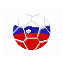 Slovenia soccer football fans gifts and tees post cards
