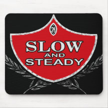 Slow And Steady Mouse Pads