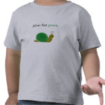 Slow but Green t-shirts