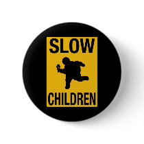 Slow Children fat kid street sign parody funny