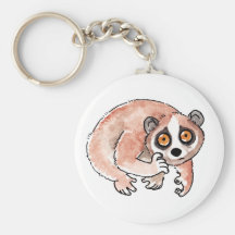Slow Loris Keychain