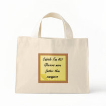 Slow Management Canvas Bag