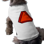 Slow moving vehicle sign (Dog) pet clothing