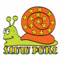 slow poke snail photo sculptures